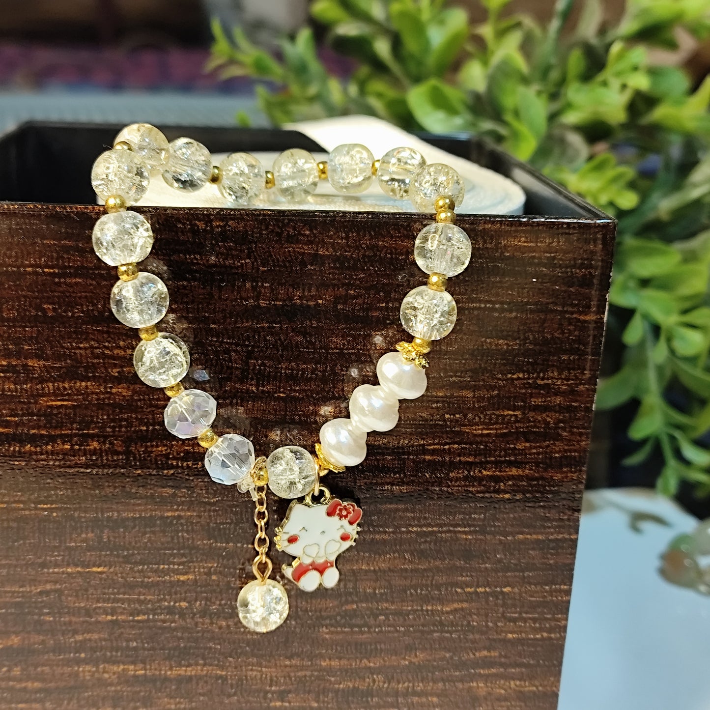 Hello Kitty Crystal Bracelet
