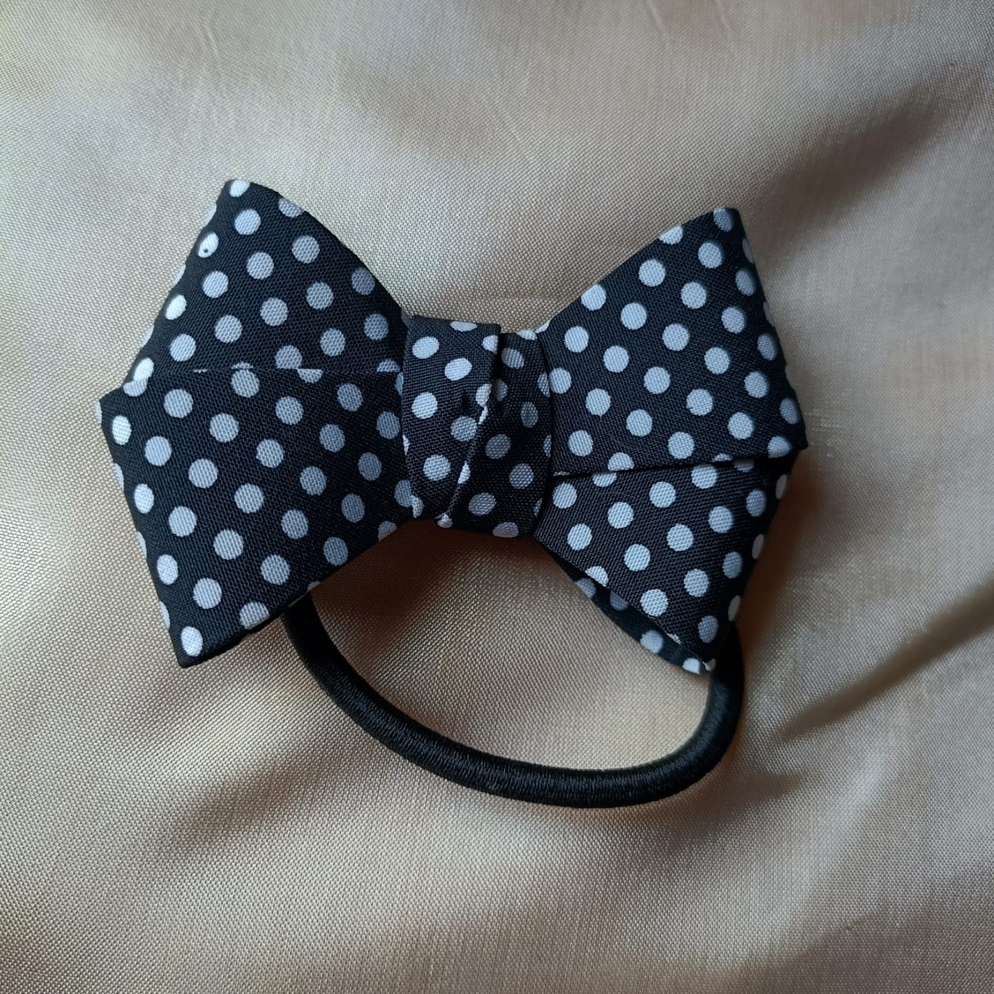 Bow Magic Polka Dot Hair Rubbers