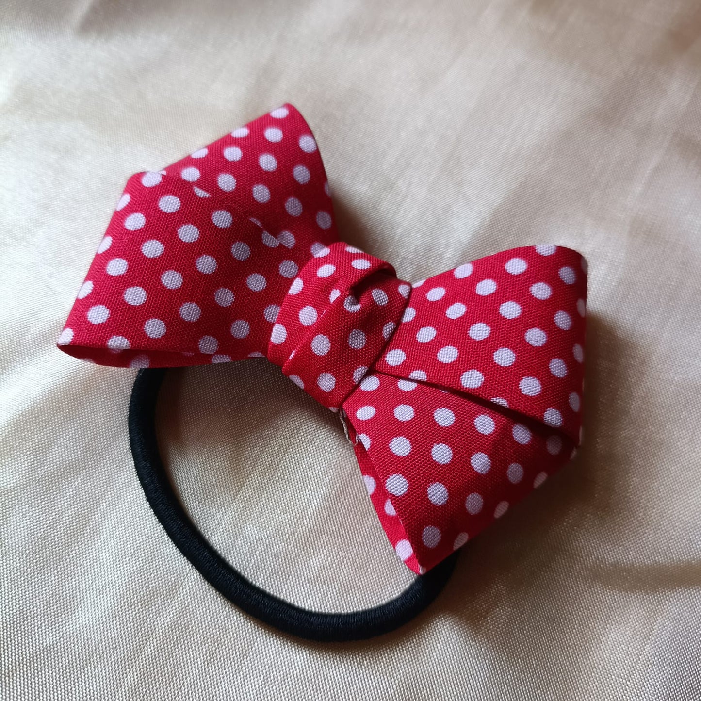Bow Magic Polka Dot Hair Rubbers