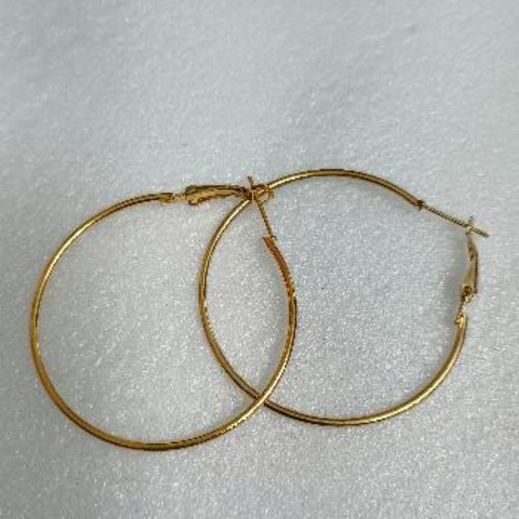 Classic Gold western style Hoops