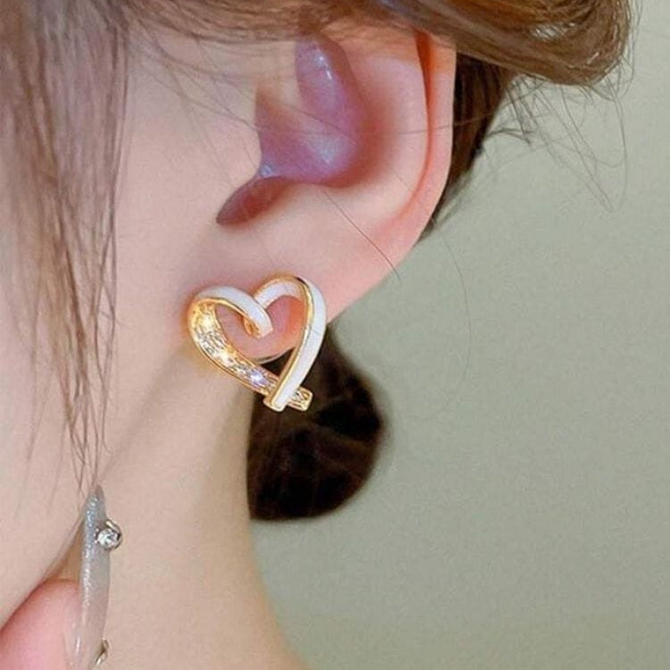 Close to Heart minimal Studs Korean Fashion earrings