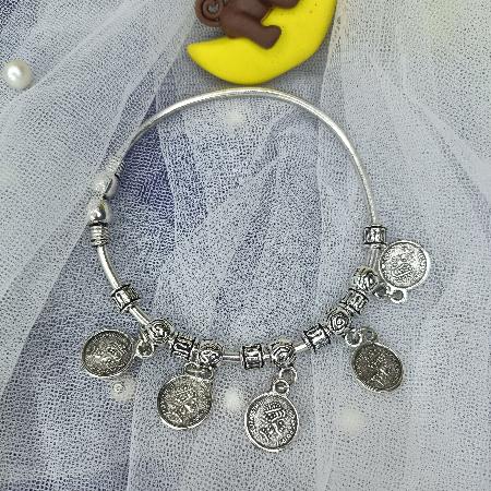 Oxidised Desi Delight Charm Bracelets