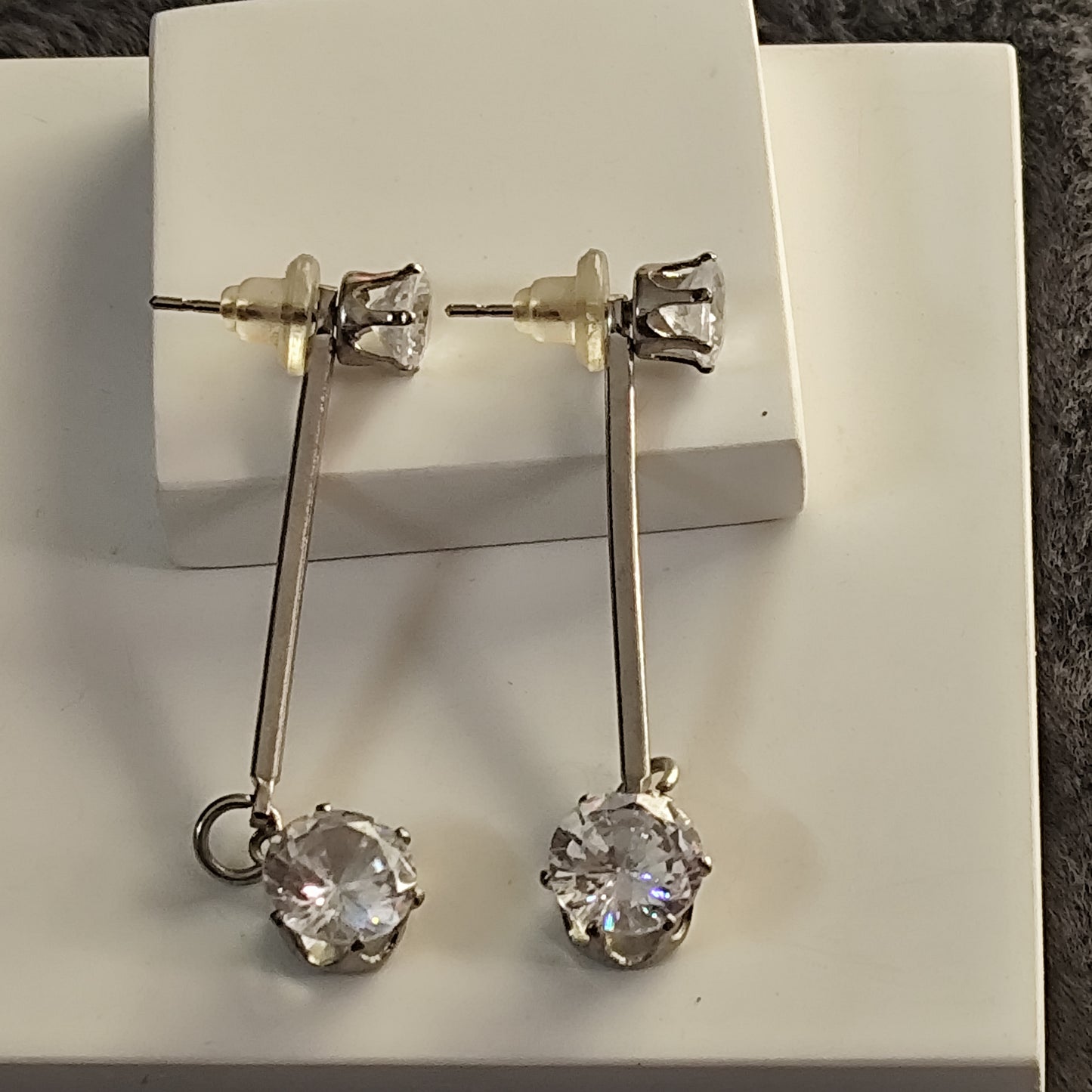 Diamond Shine Drop Earring