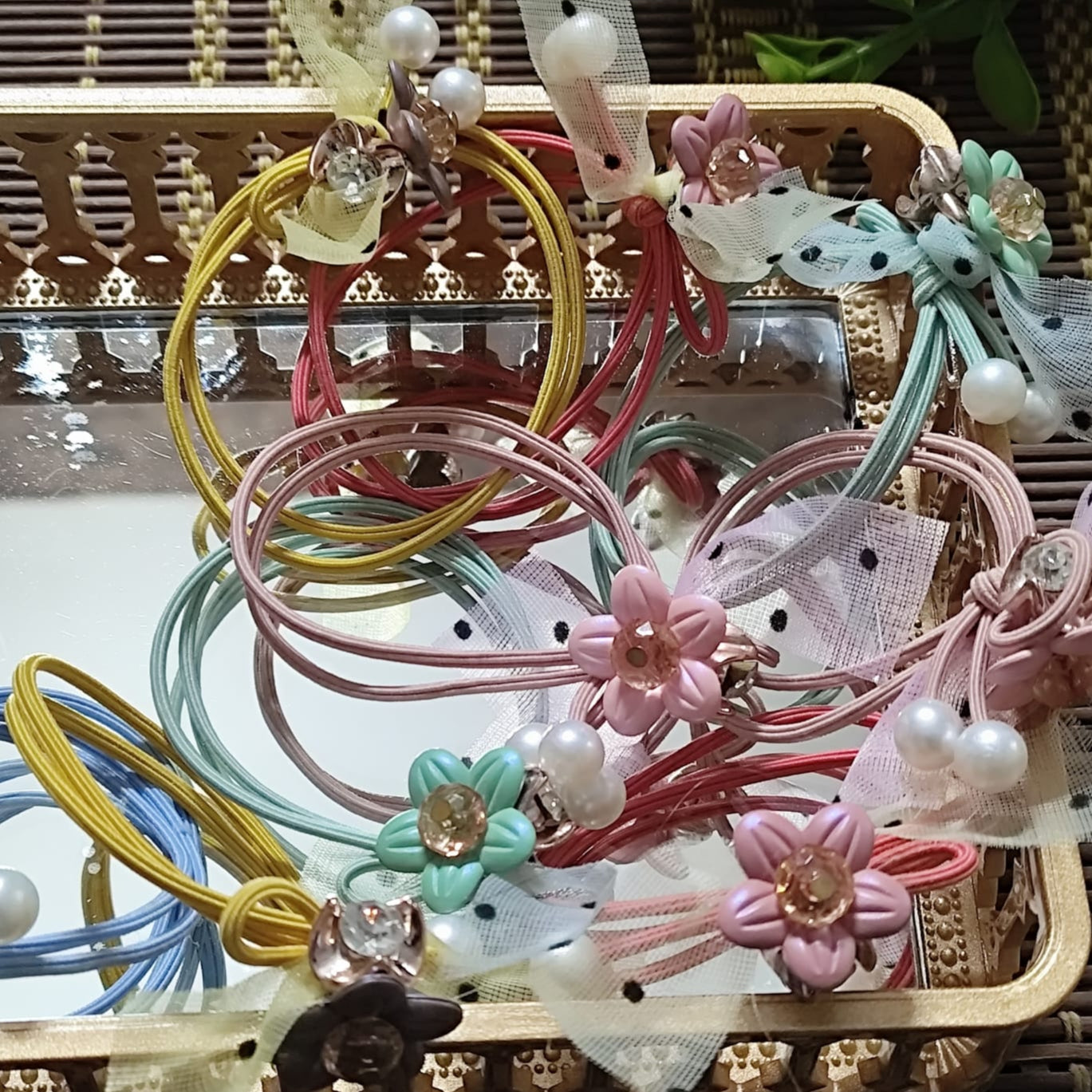 Elegant Knot Hair Ties ( Pack of 6 )