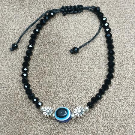 Black Evil Eye Bracelet