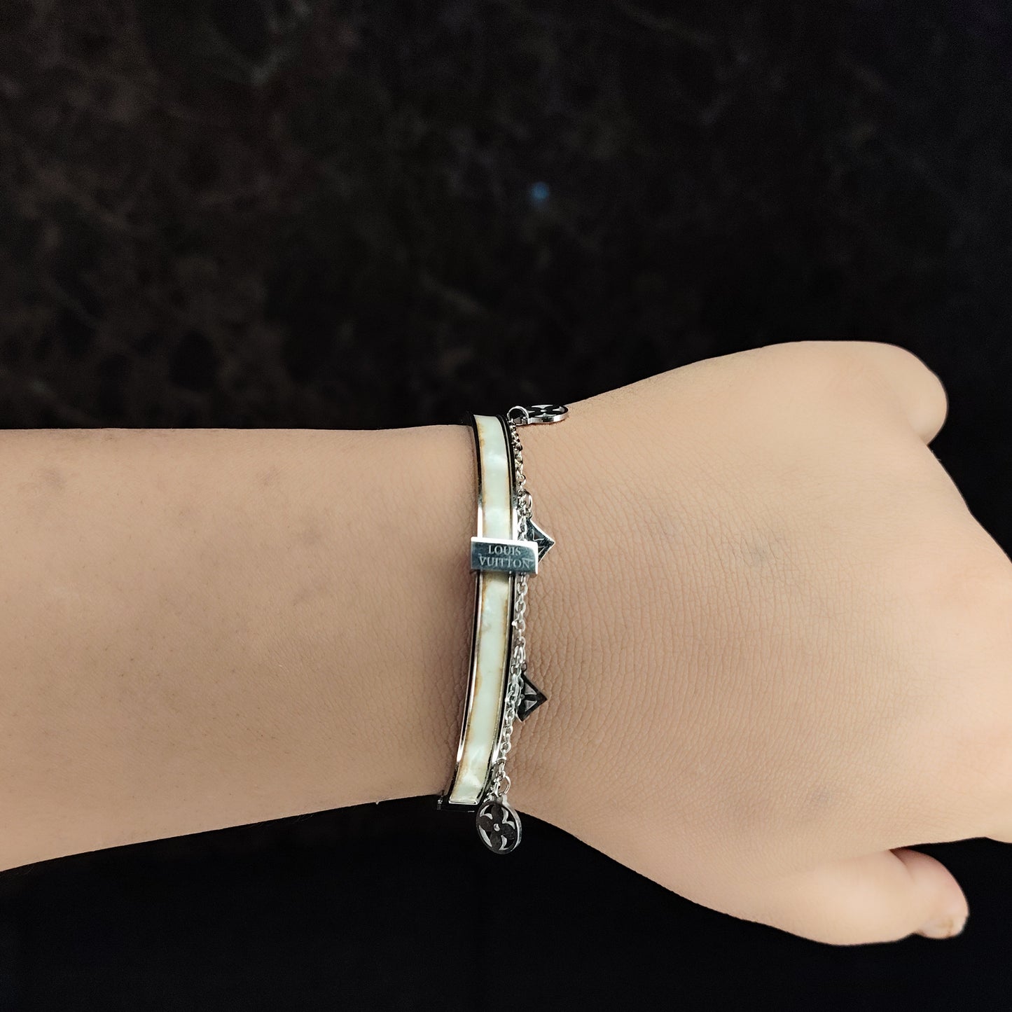 bangle bracelet, aesthetic, fancy, korean
