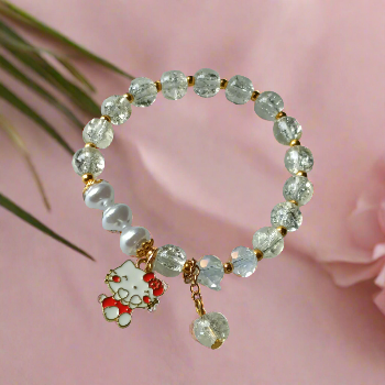Hello Kitty Crystal Korean Trendy Bracelet