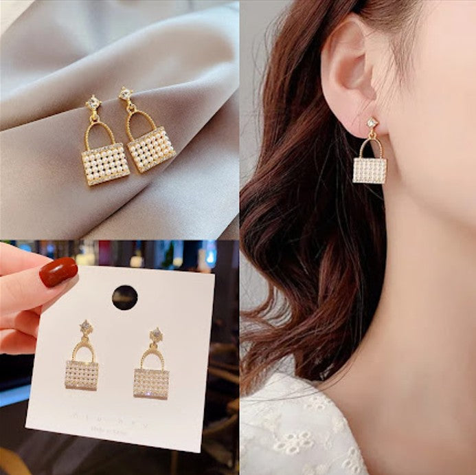 Hidden Treasure Drop Korean Fashion Earrings