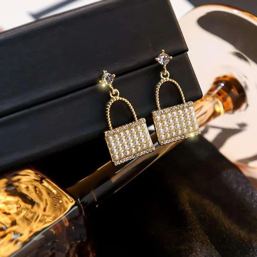 Hidden Treasure Drop Earring