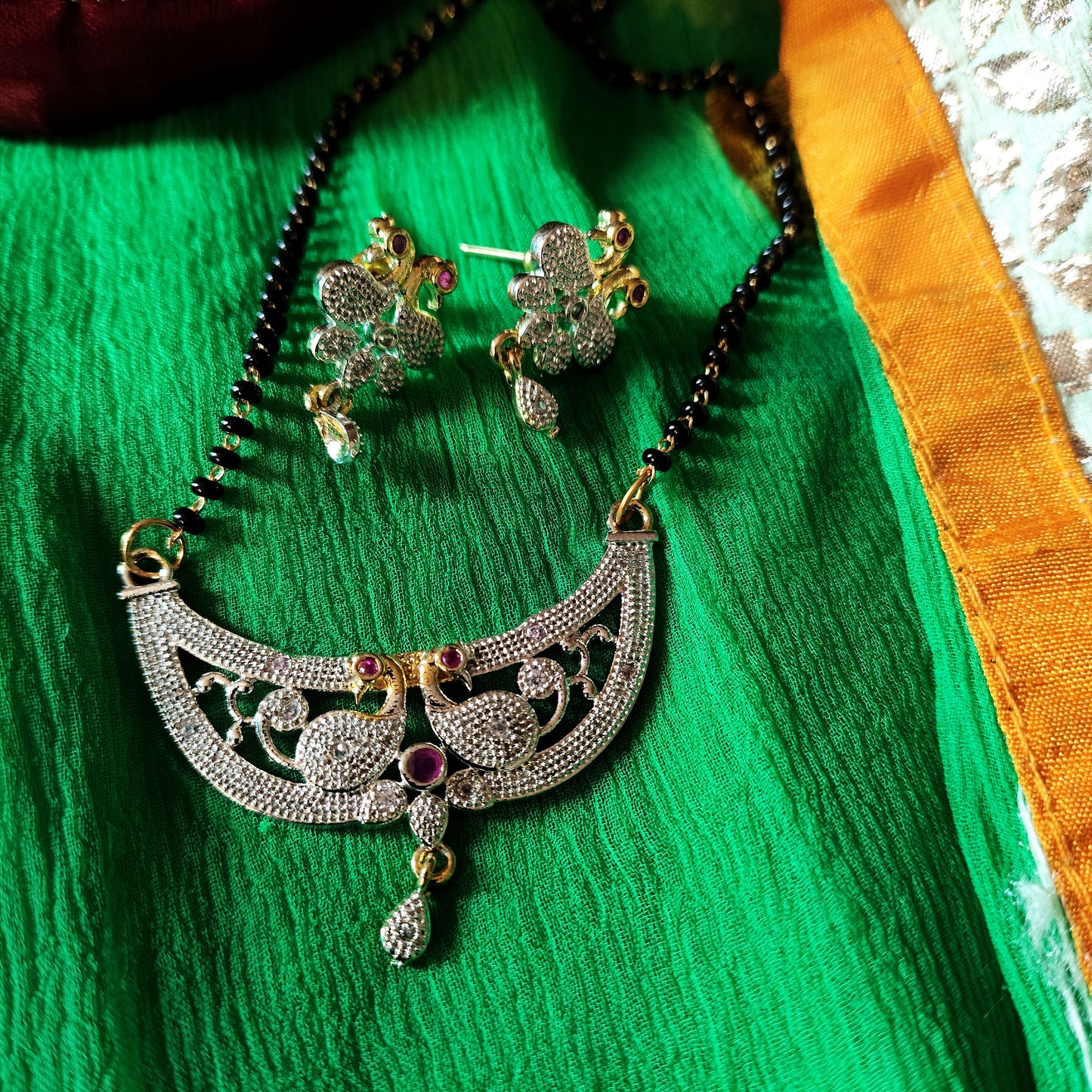 Mayuri American Diamond Mangalsutra