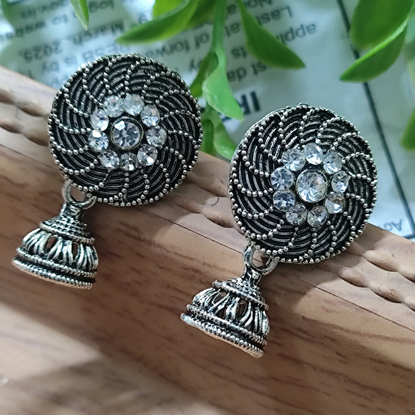 Oxidized IndieGlow Jhumka