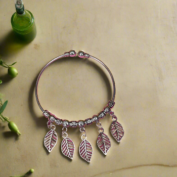 Oxidised Peacock Pride Charm Bracelets