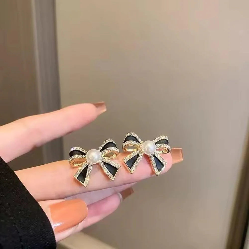 Pearl Perfection Statement Studs Earrings