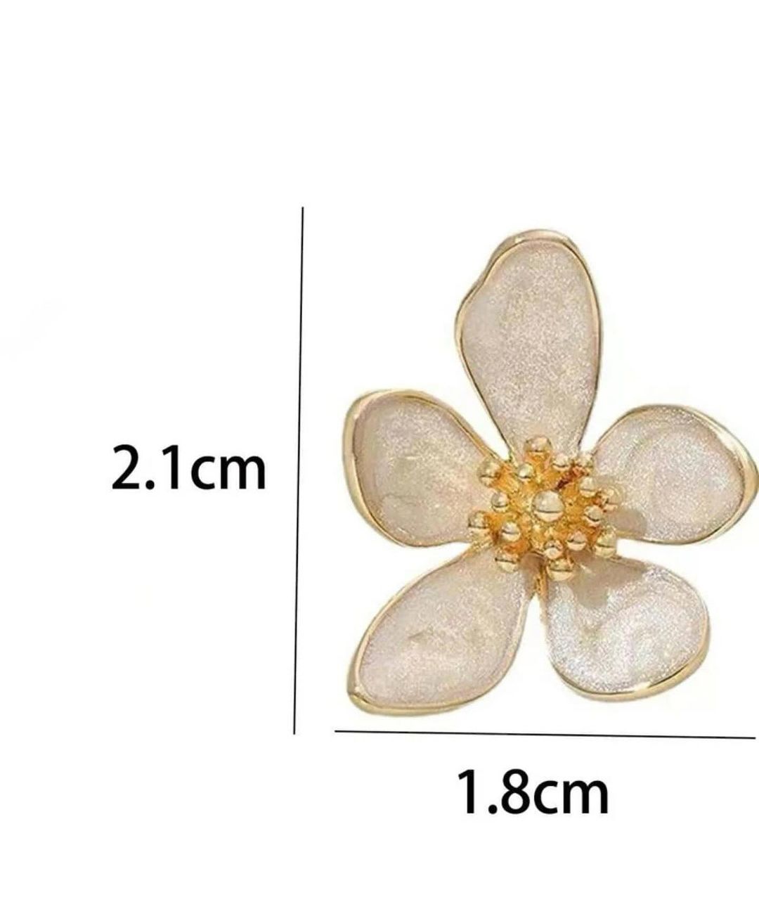 Stylish Flower Stud Statement Korean Fashion Earring