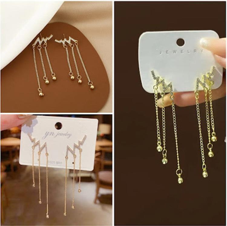 Tassel Twirl Korean Fashion Earrings