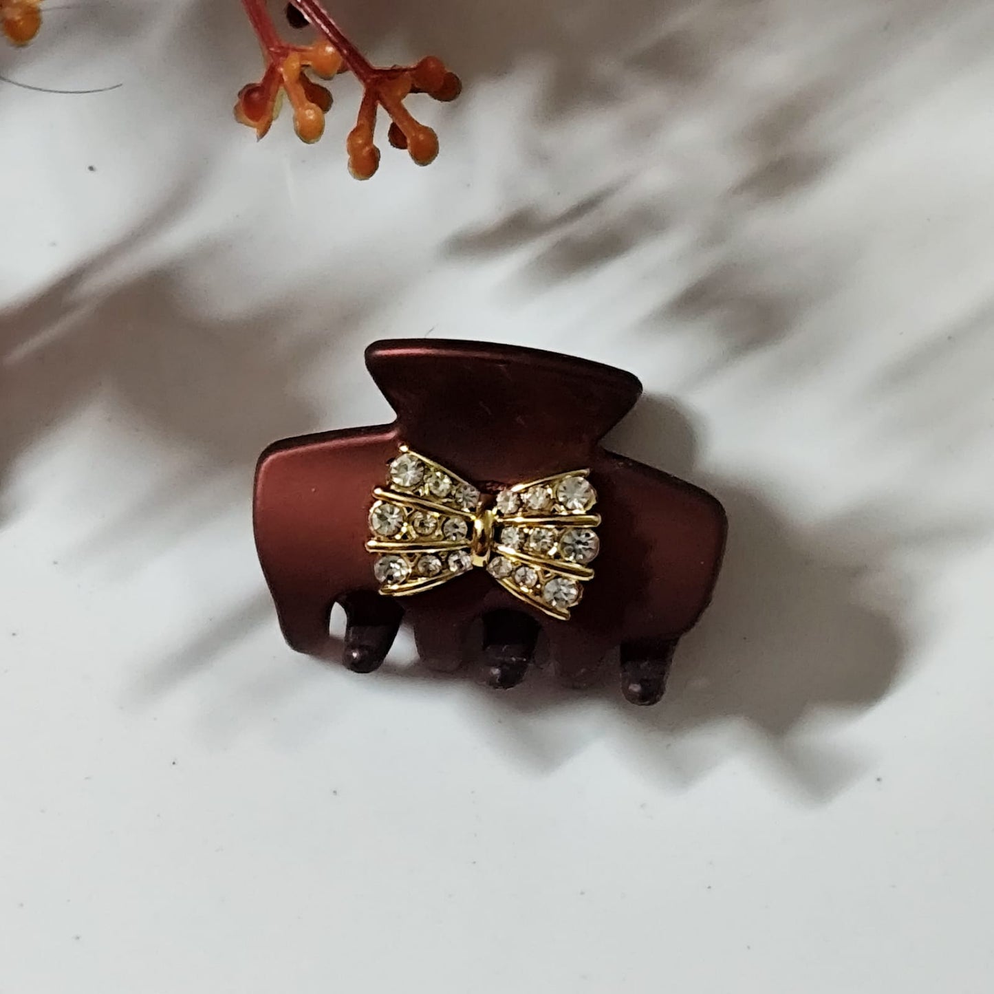 Cute Mini Bow Claw Clip