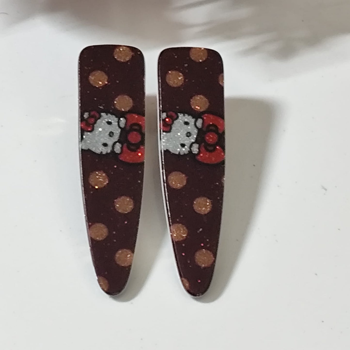 Glittering Hair Clips