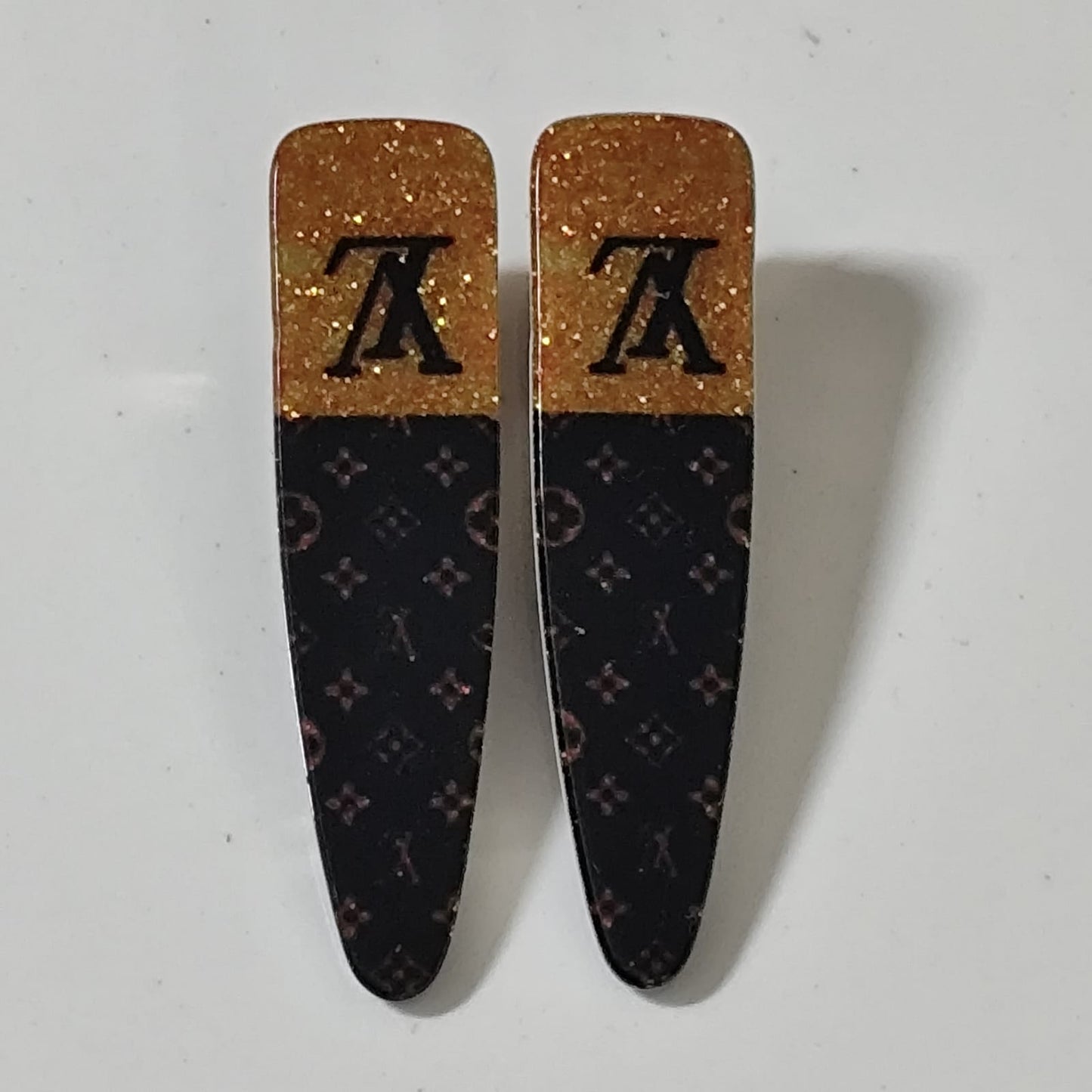 Glittering Hair Clips