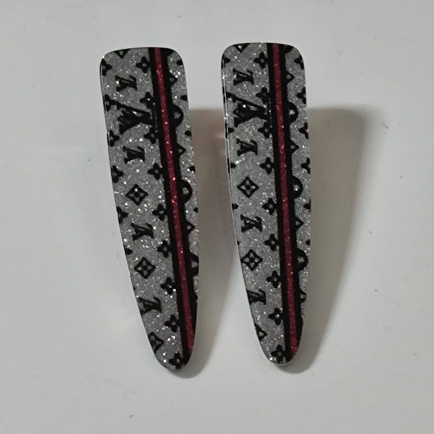 Glittering Hair Clips