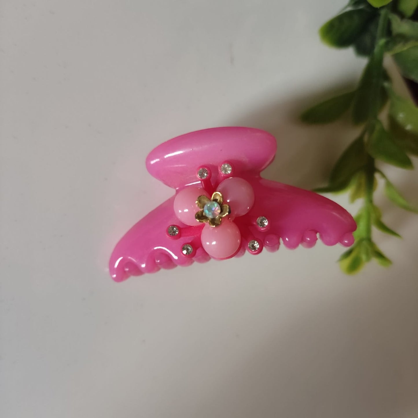 Sparkle Flora Claw Clips