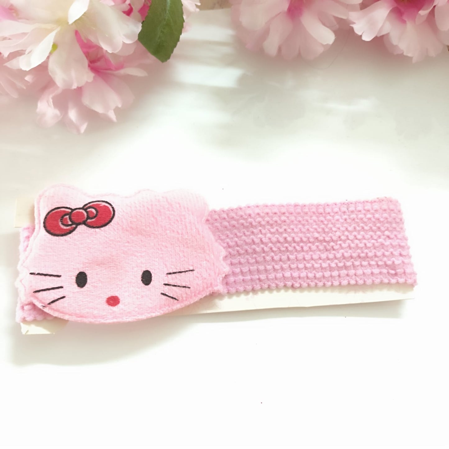 Light Pink Kitty Soft Hairband