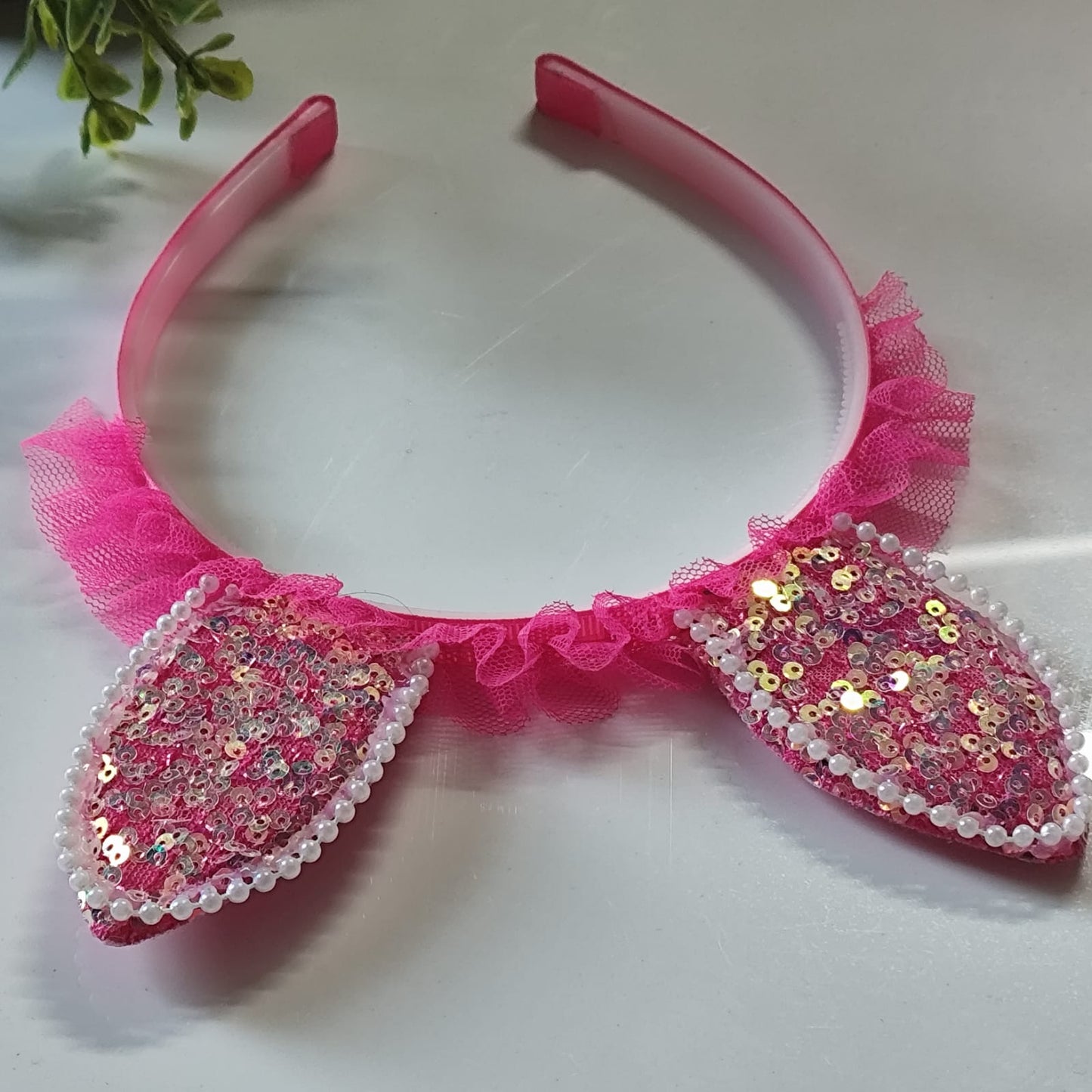 Pink Cute Bunny Hairband