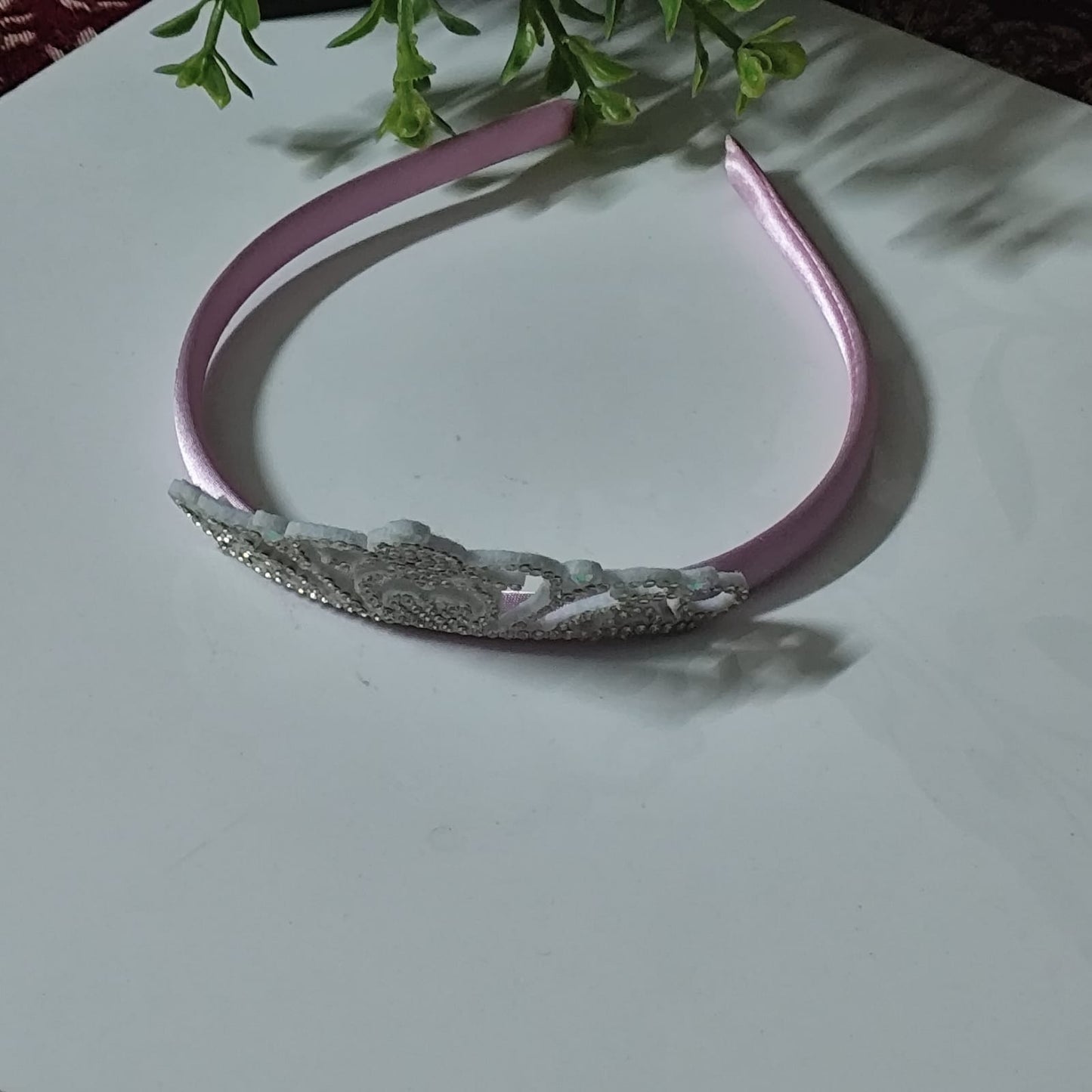 Baby Pink Cute Crown Hairband