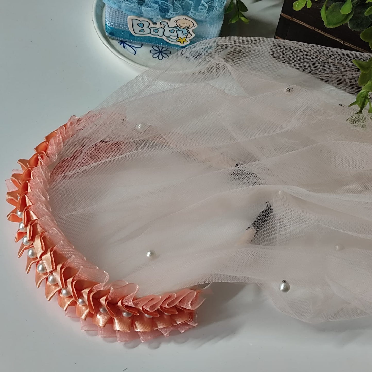 Peach Princess Hairband