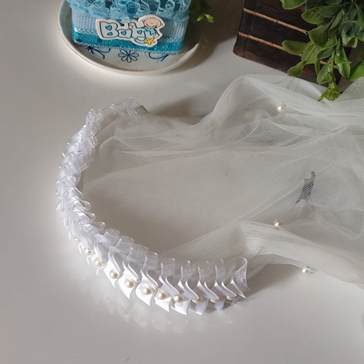 White Princess Hairband