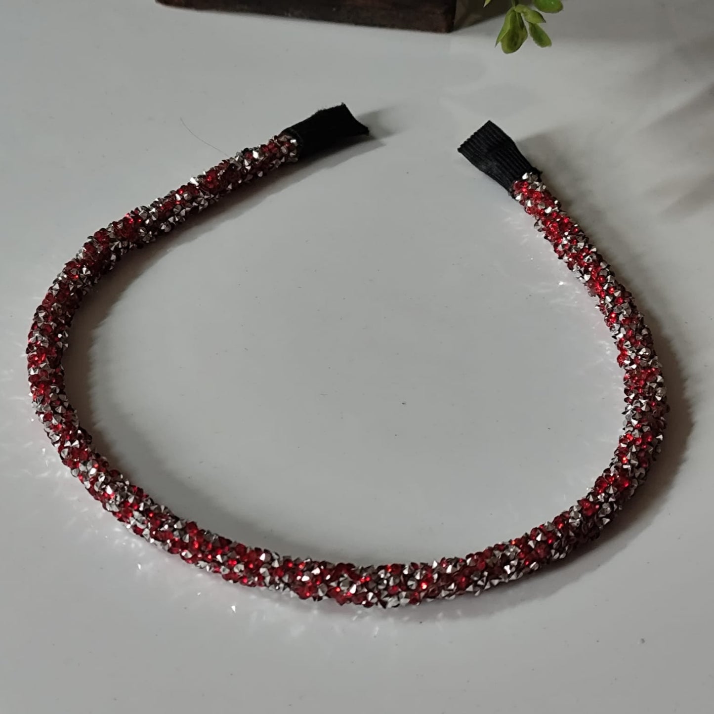 Royal Red Twinkle Hair Band