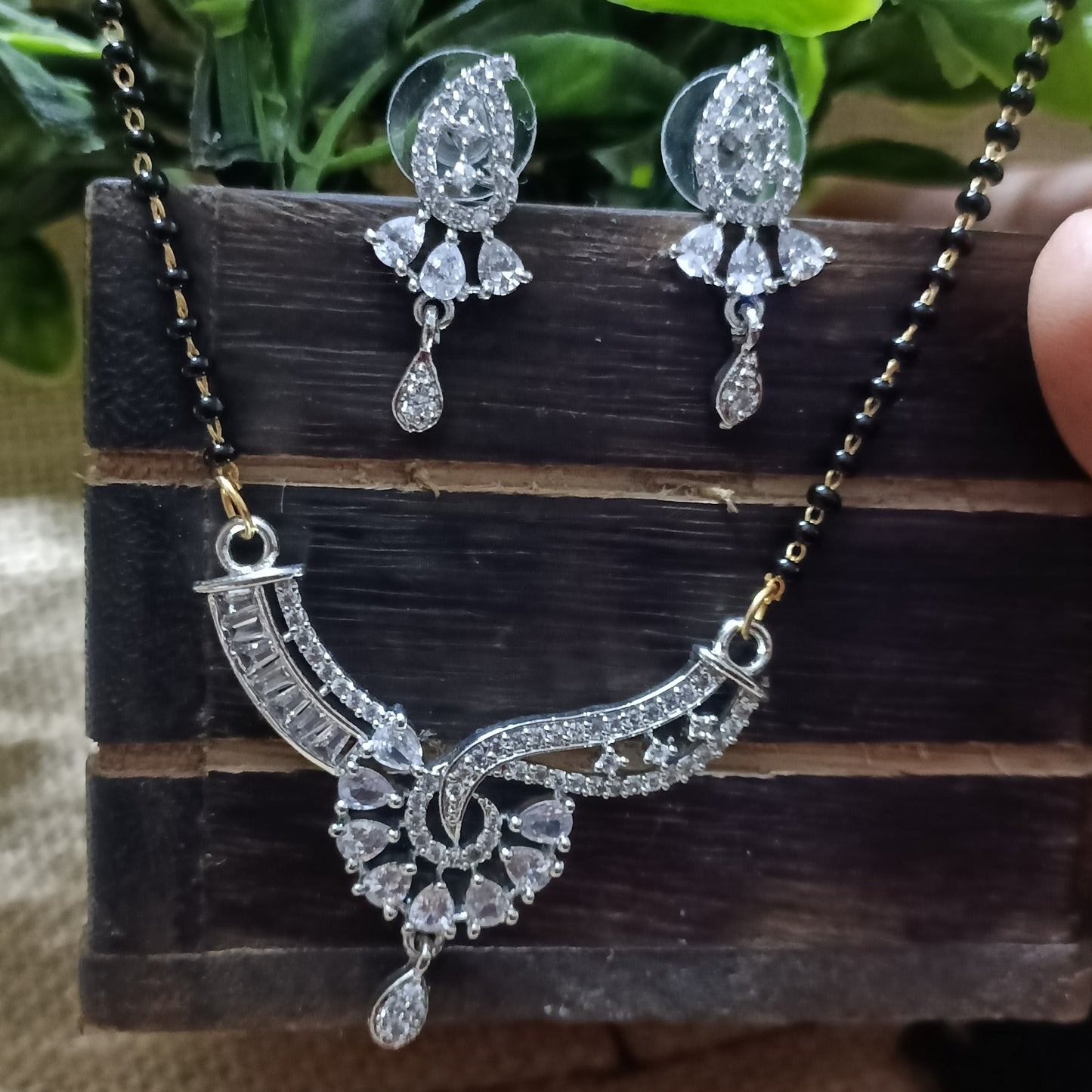 Manohar American Diamond Mangalsutra
