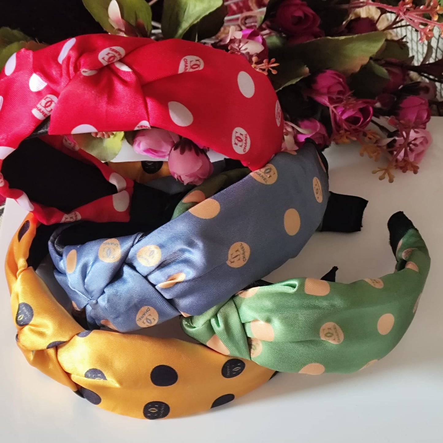 Polka Dot Korean Hairband