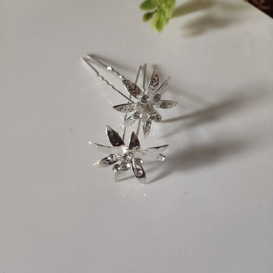 Princess Pins Silver[ Pack of 3]