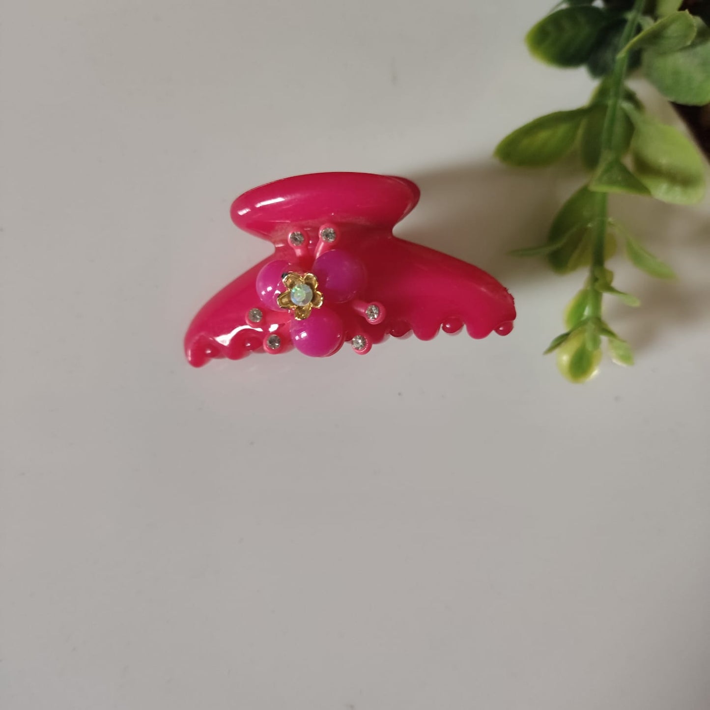Sparkle Flora Claw Clips