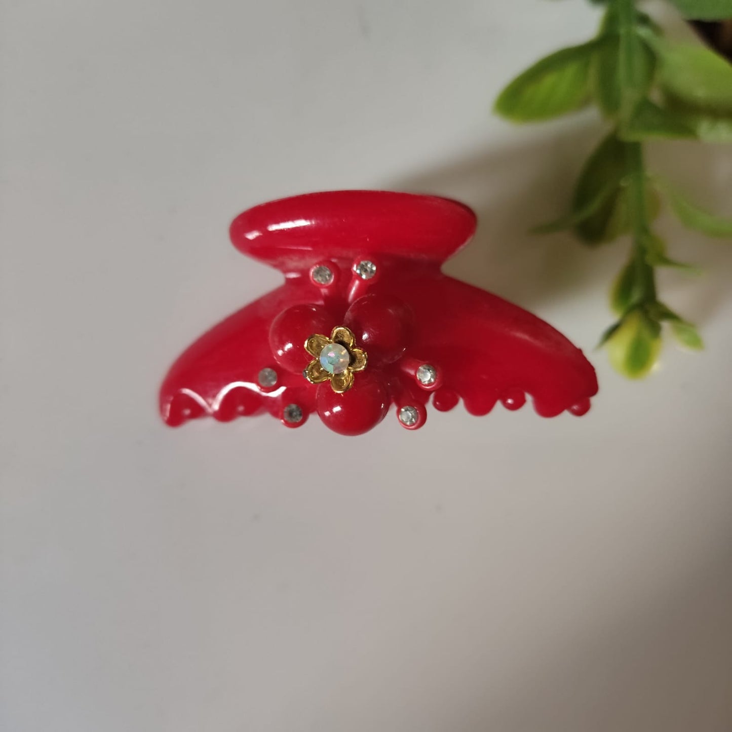 Sparkle Flora Claw Clips