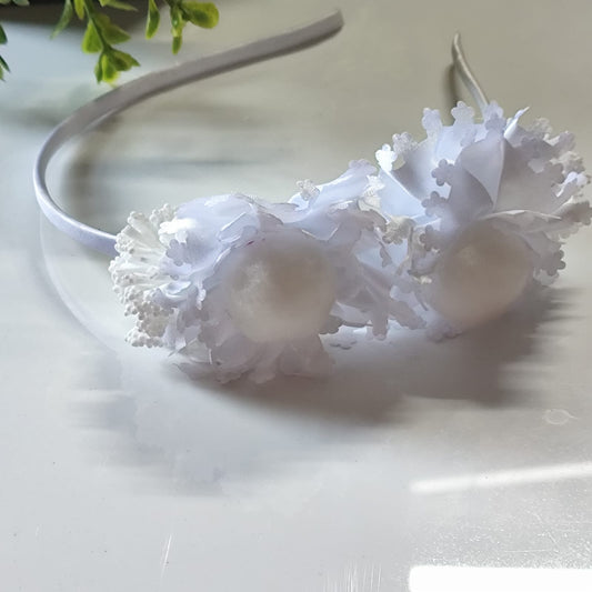 White Cutie Kid Hairband