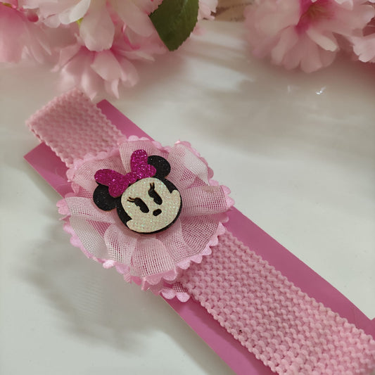 Light Pink Minnie Soft Hair Band