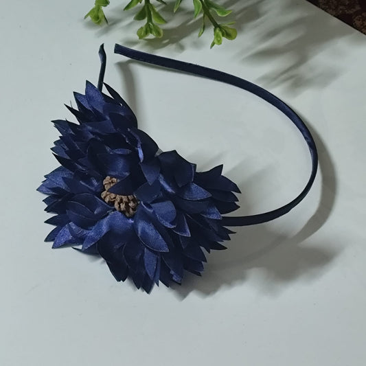 Blue Berry Blossom Hairband