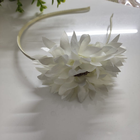 White Berry Blossom Hairband