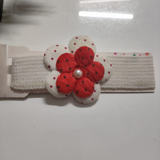 White Petal Glow Hairband