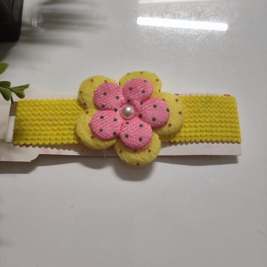 Yellow Petal Glow Hairband